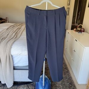 THEORY Womens Straconi Admiral Crepe Light Cropped Dress Trouser Pants Size 6